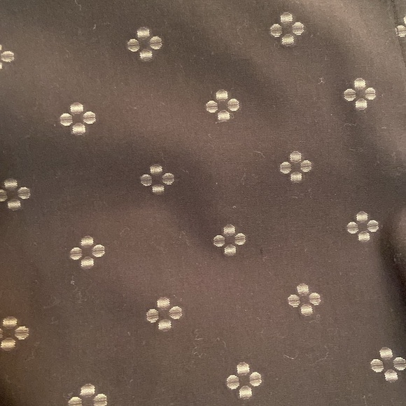 Patterned Theory silver and blk tuxuedo shirt - Picture 3 of 5